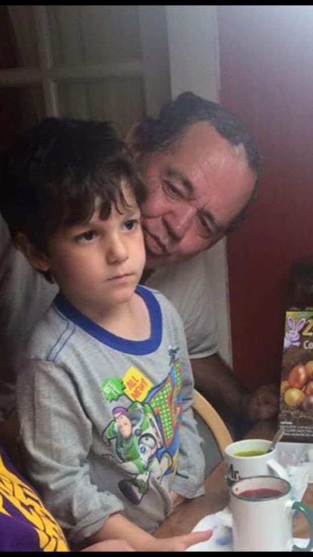 bambino parla con gesù