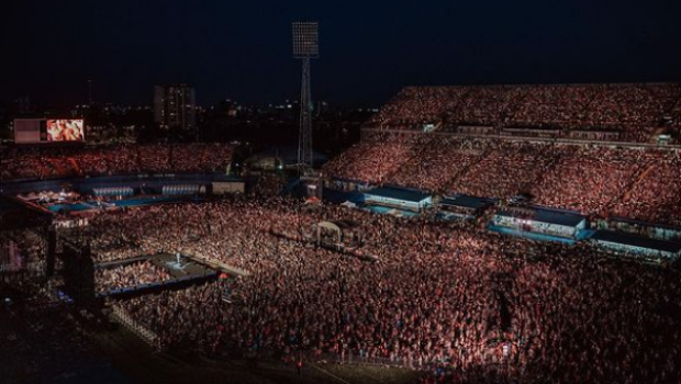 Vigília de Pentecostes 2022 em estádio de Zagreb, Croácia
