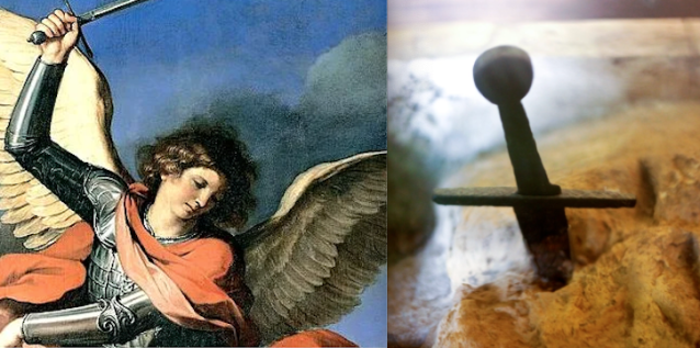 Cosa c’entra San Michele con la “spada nella roccia” di San Galgano?