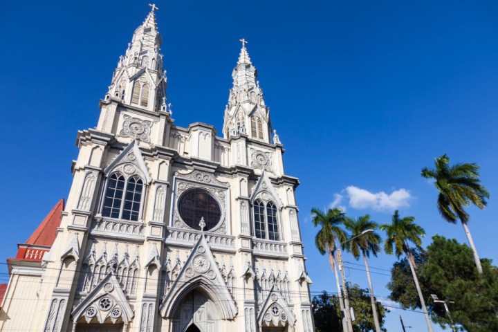 La basilique du Sacré Cœur de San Salvador, à El Salvador