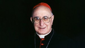 portrait shows Cardinal Giacomo Biffi, Archbishop emeritus of Bologna