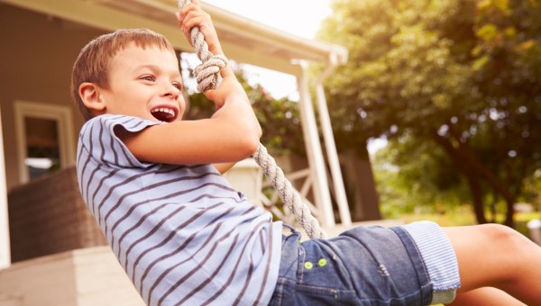 BAMBINO, CORDA, GIOCO