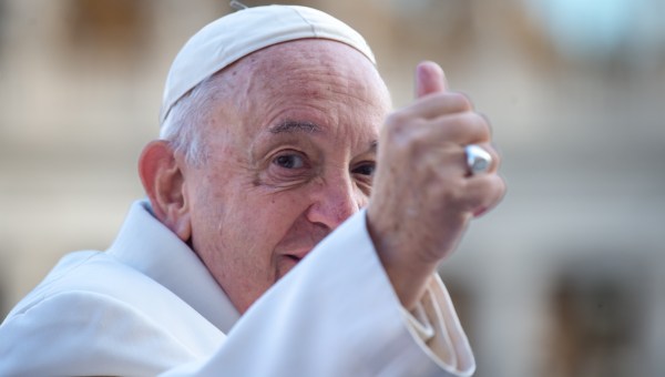 Pope Francis Thumbs up