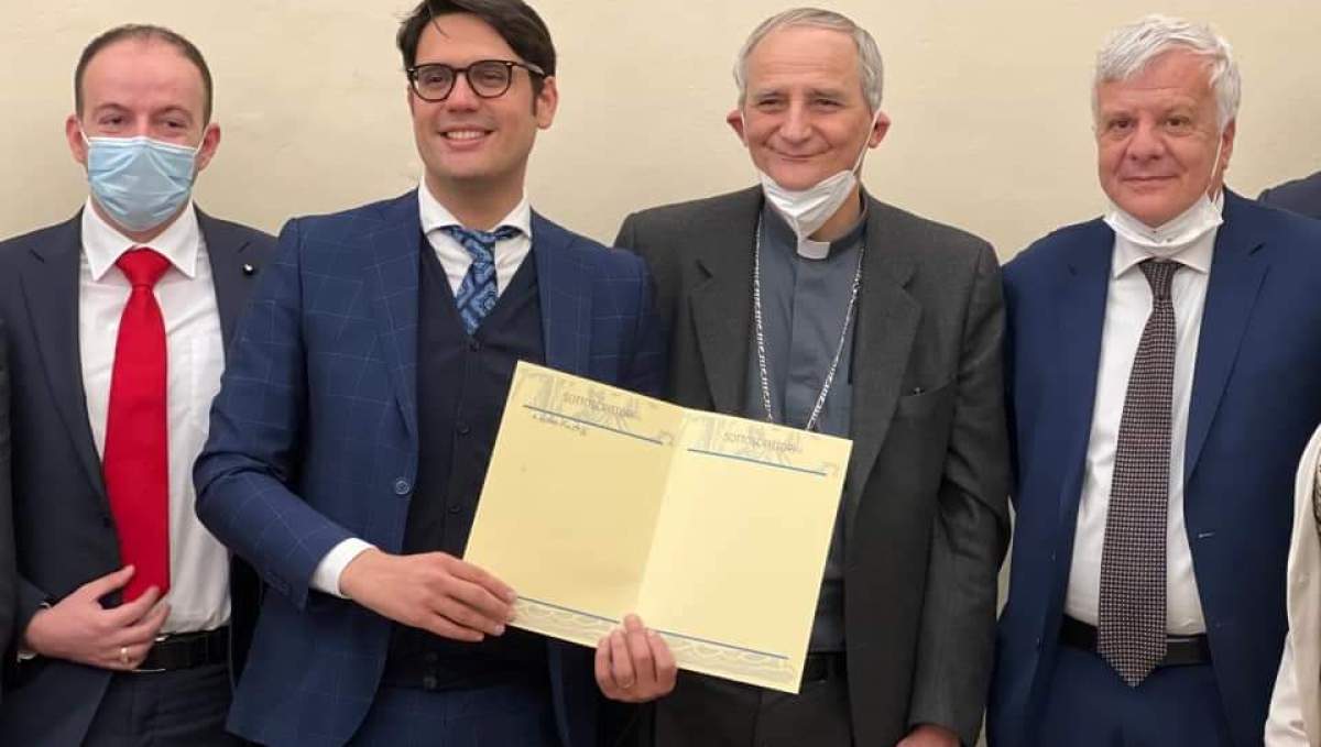 RAPPRESENTANTI UCID INSIEME AL CARDINALE MATTEO MARIA ZUPPI