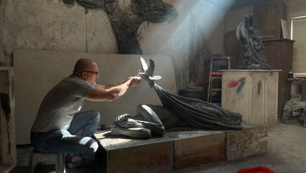 World Day of the Poor - FamVin Homeless Alliance - Sheltering by Timothy Schmalz Vatican