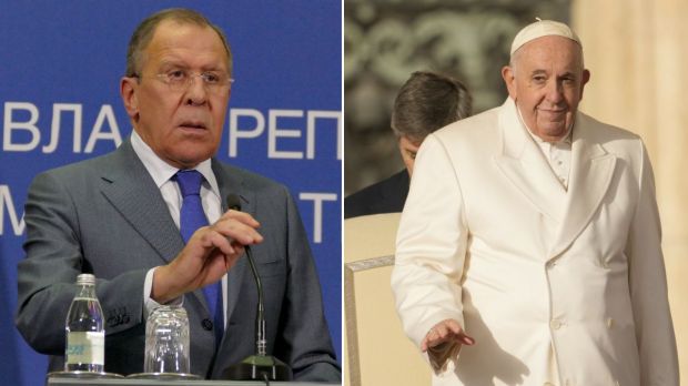 Sergei Lavrov e Papa Francesco