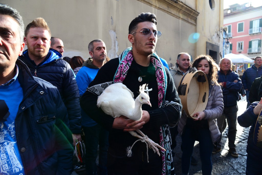 Italy city of pagans festival of the Madonna delle galline