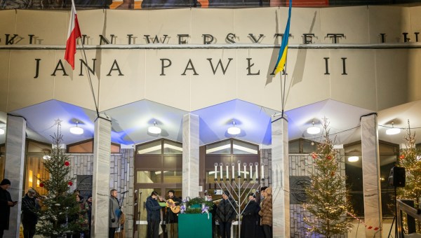 Celebrazione di Avvento e Hanukkah Università Cattolica “Giovanni Paolo II” a Lublino