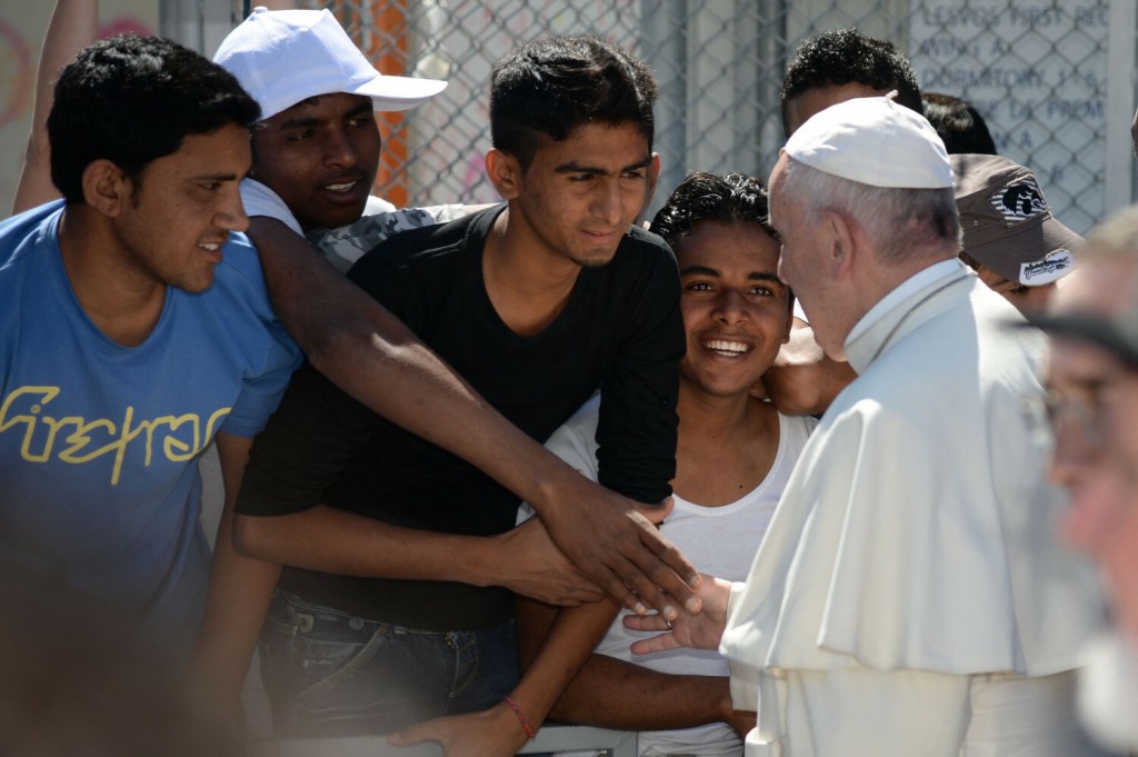 papież Franciszek spotkał się na Cyprze z imigrantami