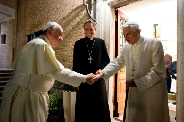 spotkania papieża Franciszka i Benedykta XVI