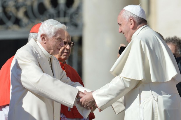 spotkania papieża Franciszka i Benedykta XVI