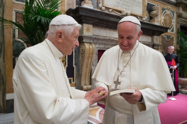 spotkania papieża Franciszka i Benedykta XVI