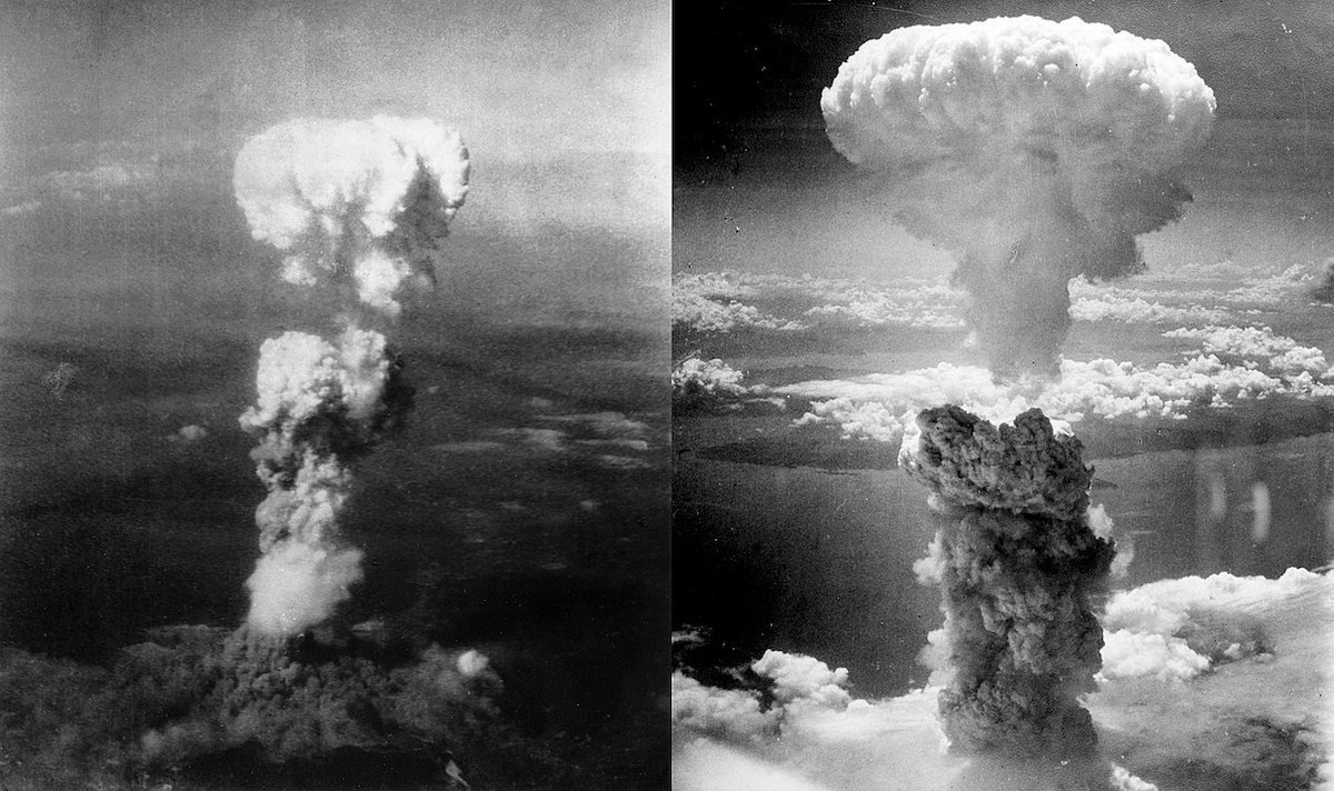 Atomic bombing of Japan Hiroshima and Nagasaki