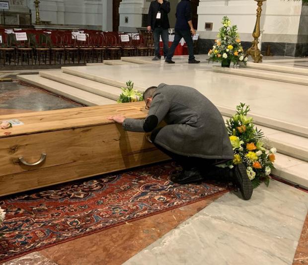 (FOTOGALLERY) Funerali di fratel Biagio Conte