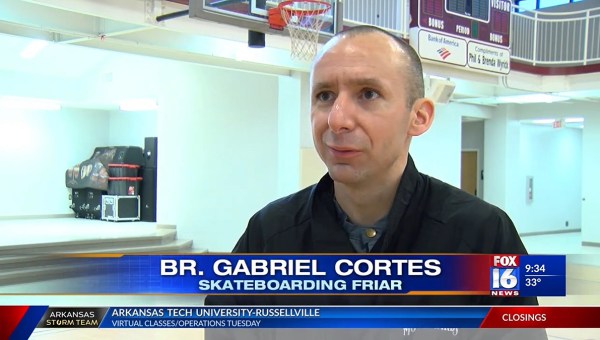 brother Gabriel Cortez, skateboarding friar of the immaculate