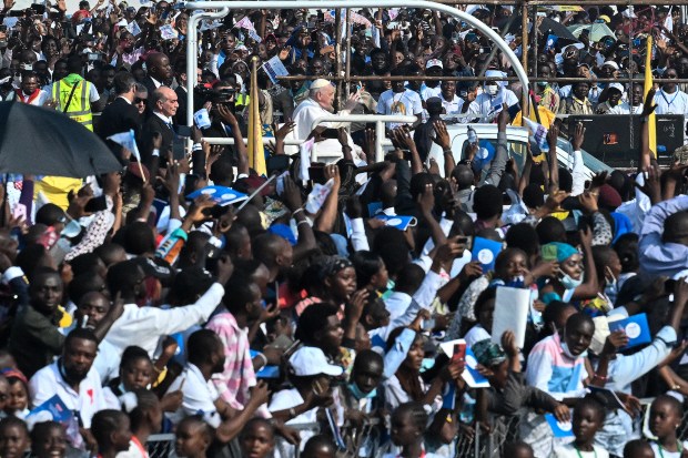 (FOTOGALLERY) Seconda giornata di Papa Francesco in Africa