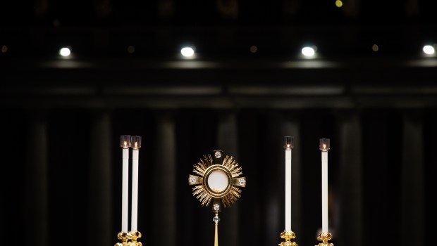 Eucharistic Adoration prayer St Peter's Square